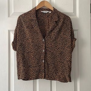 & other stories leopard top